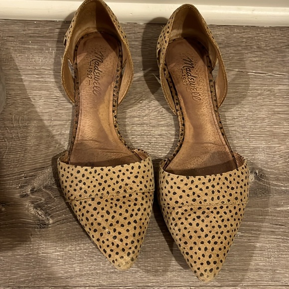 Madewell leopard flats - Picture 1 of 1